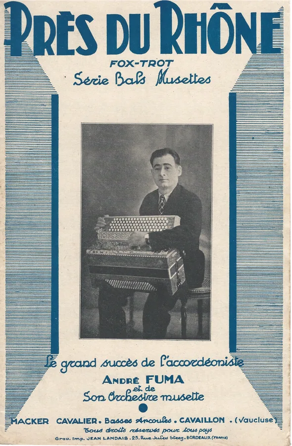 Cover for M. Cavalier | Pres du Rhone | Complete orchestra set