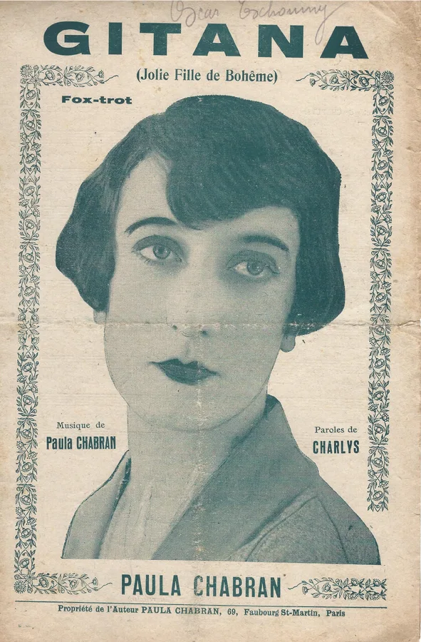 Cover for Paula Chabran | Charlys | Gitana | Chanson