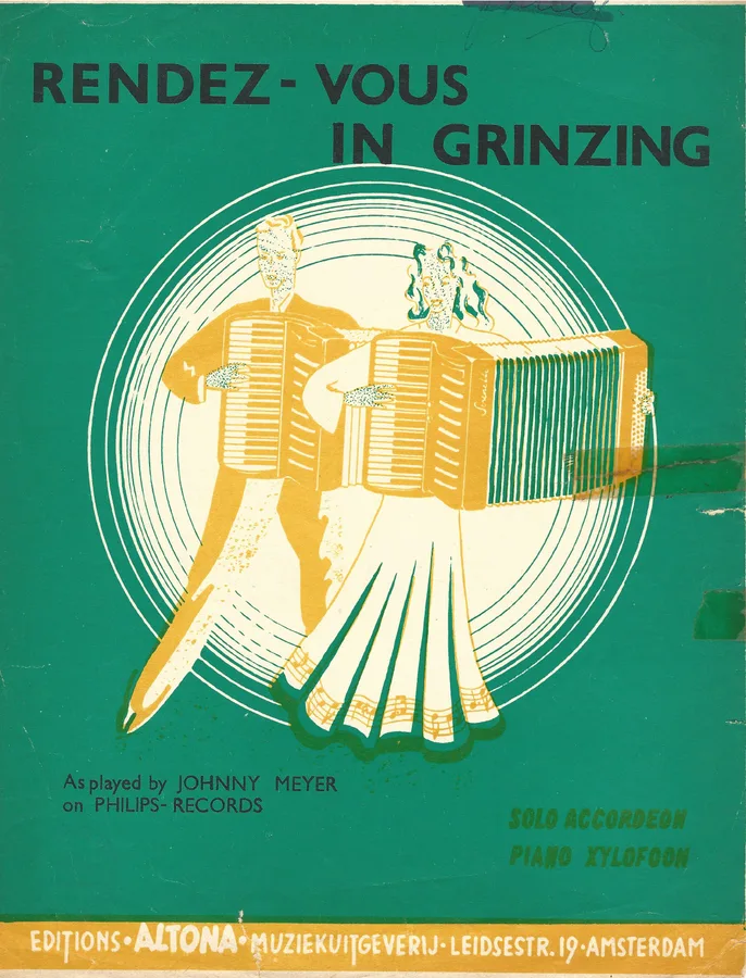 Cover for Johnny Meyer | Tom Erich | Rendezvous in Grinzing | Accordion