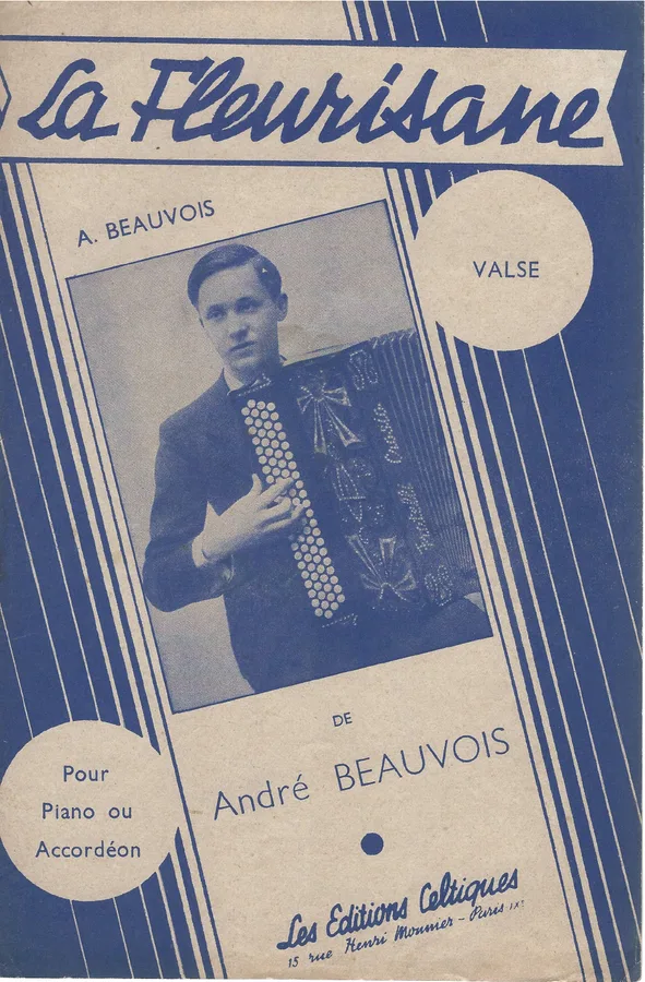 Cover for Andre Beauvois | La Fleurisane | Accordeon  | Piano
