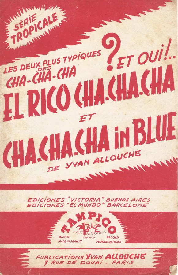 Cover for Yvan Allouche | Cha Cha Cha In Blue | Accordeon | Violin