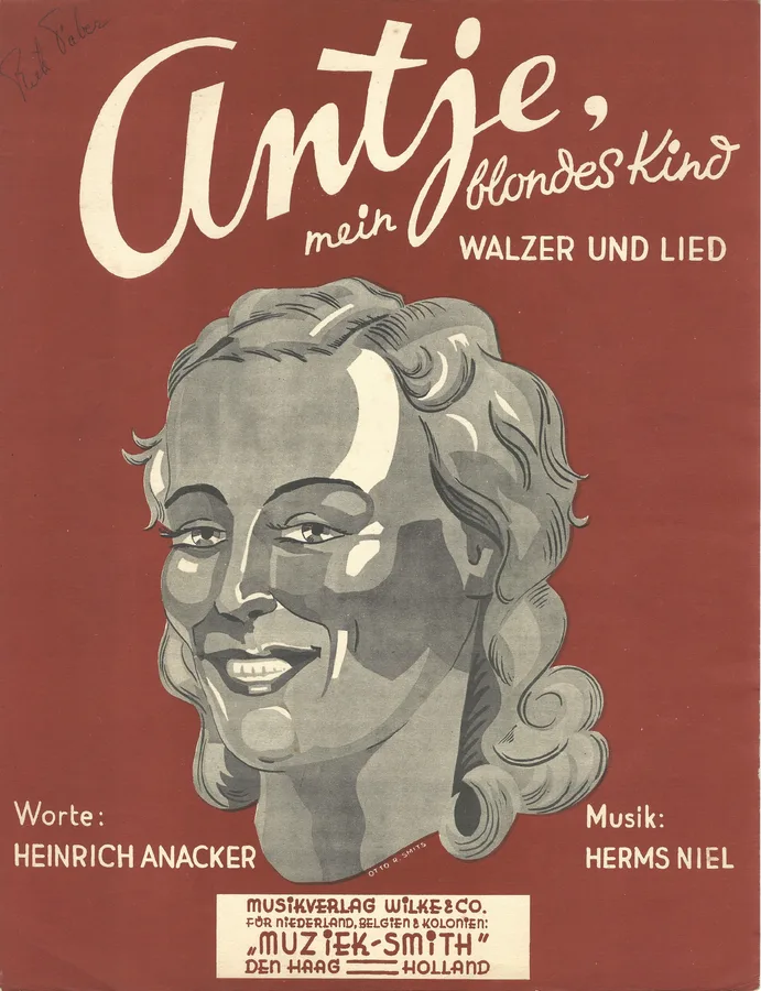 Cover for Herms Niel | Antje mein blondes Kind | Piano | Vocals