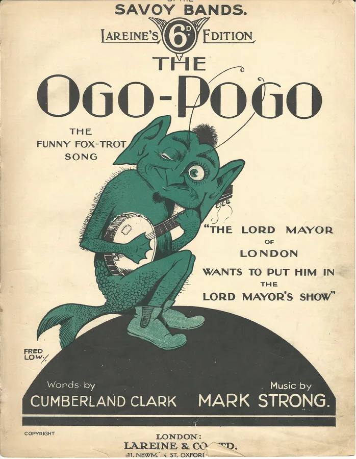 Cover for Mark Strong | The Ogo-Pogo | Piano | Vocals