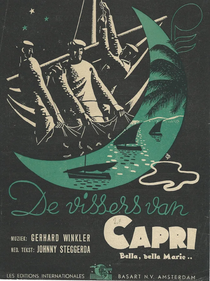 Cover for Gerhard Winkler | De vissers van Capri | Bella Bella Marie | Piano | Vocals