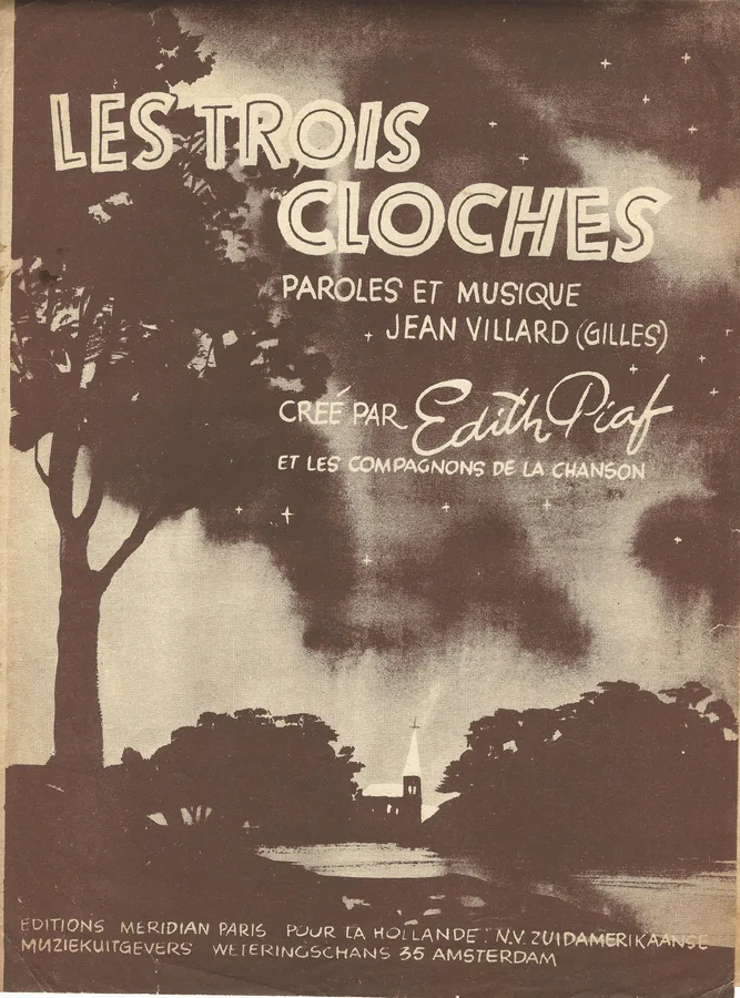Cover for Edith Piaf | Jean Villard | Les trois cloches | Piano | Vocals