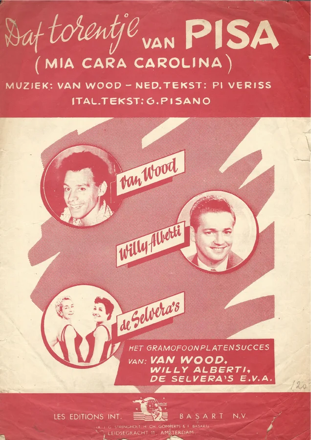Cover for De Selvera's | Van Wood | Dat torentje van Pisa l Mia Cara Carolina