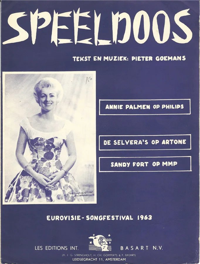 Cover for Annie Palmen | De Selvera's | Pieter Goemans | Speeldoos  | Piano | Vocals