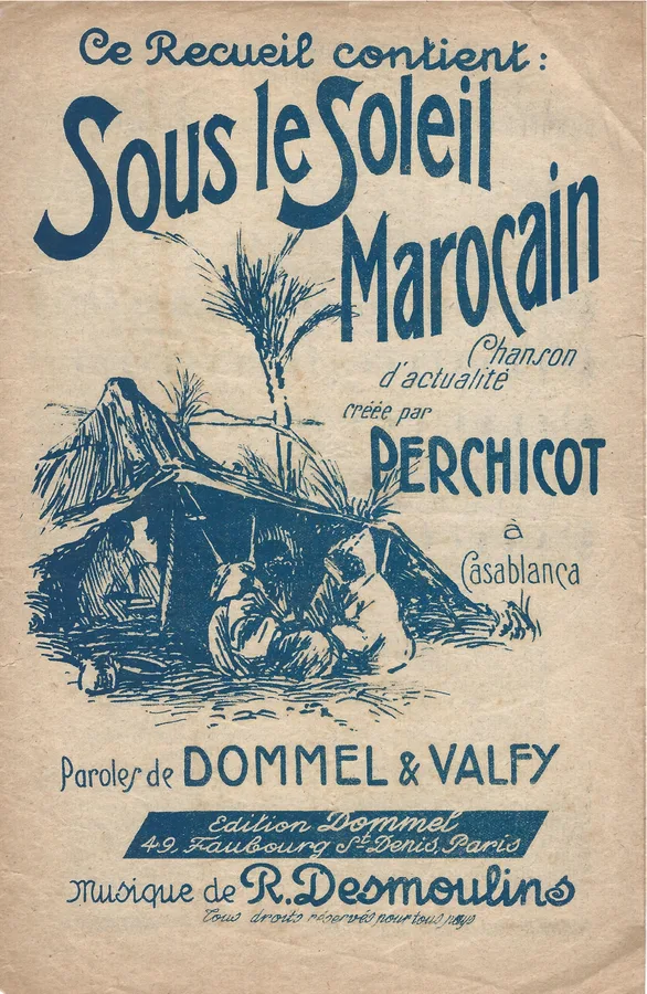 Cover for R. Desmoulins | Sous le Soleil Marocain | Chanson