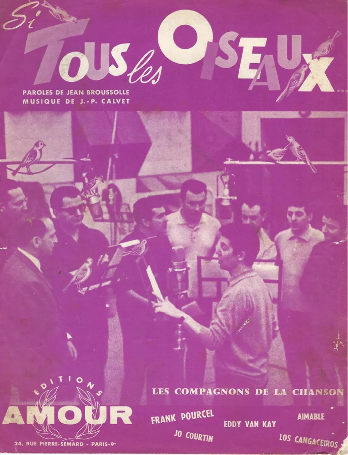 Cover for Jean-Pierre Calvet | Les Compagnons de la Chanson | Si Tous les Oiseaux