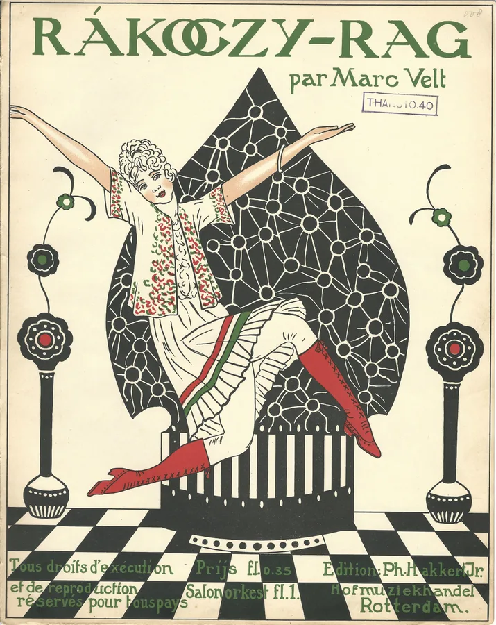 Cover for Marc Velt | Rakoczy Rag | Piano