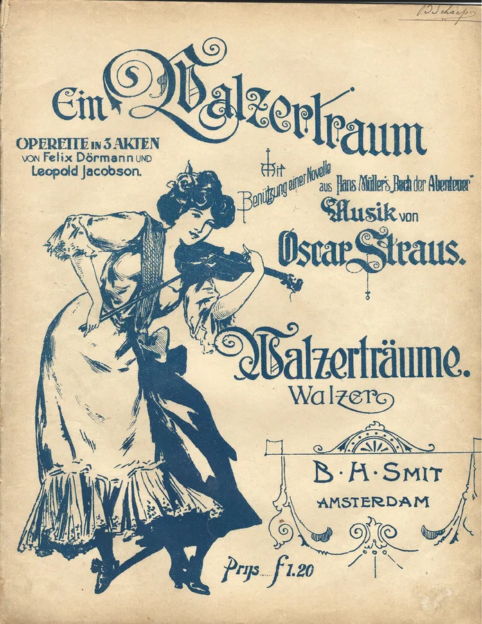 Cover for Oscar Straus | Ein Walzertraum | Piano