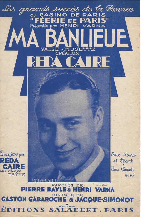 Cover for Reda Caire | Gaston Gabaroche | Ma Banlieue | Chanson