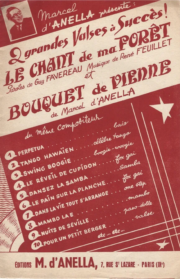 Cover for Marcel d'Anella | Bouquet de Vienne | Orchestra