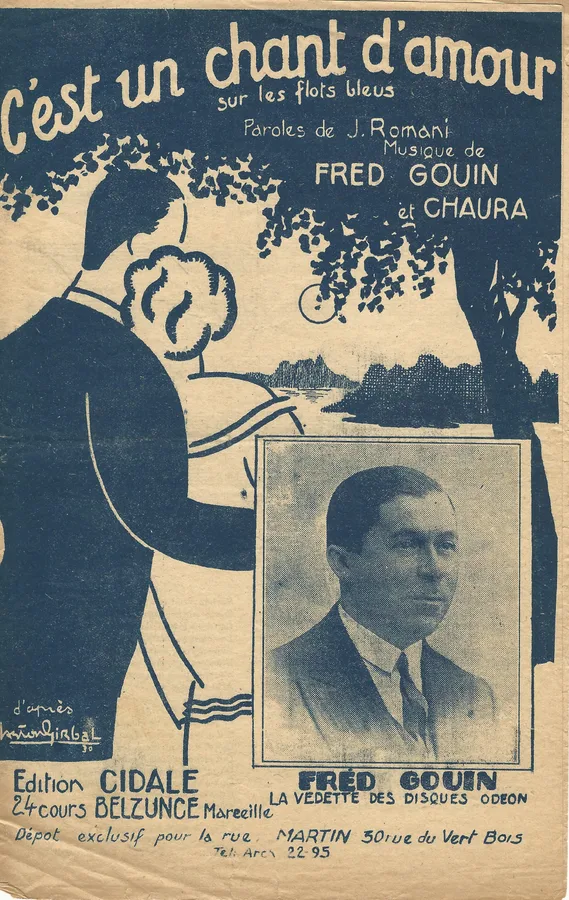 Cover for Fred Gouin | Chaura | C'est un chant d'amour  | Vocals