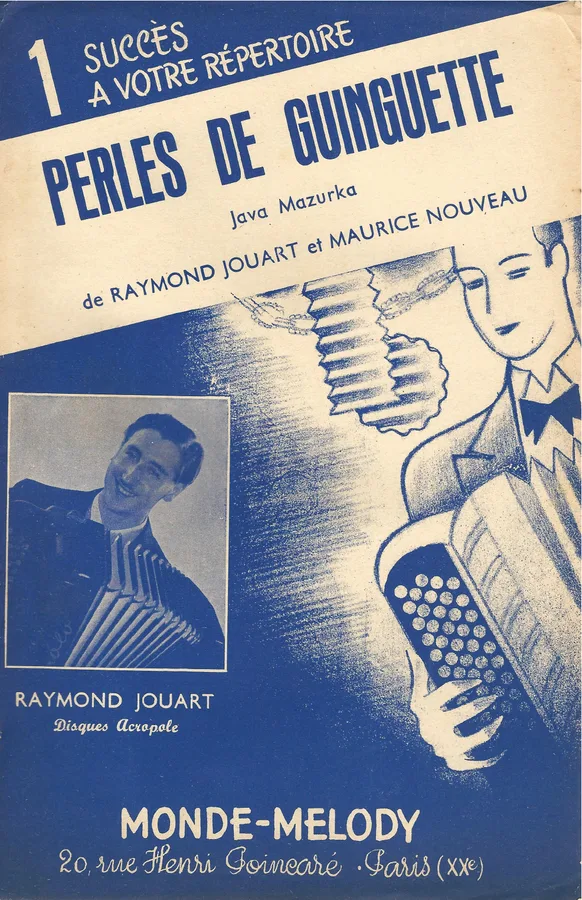Cover for Raymond Jouart | Maurice Nouveau | Perles de guingette | Accordion | Piano