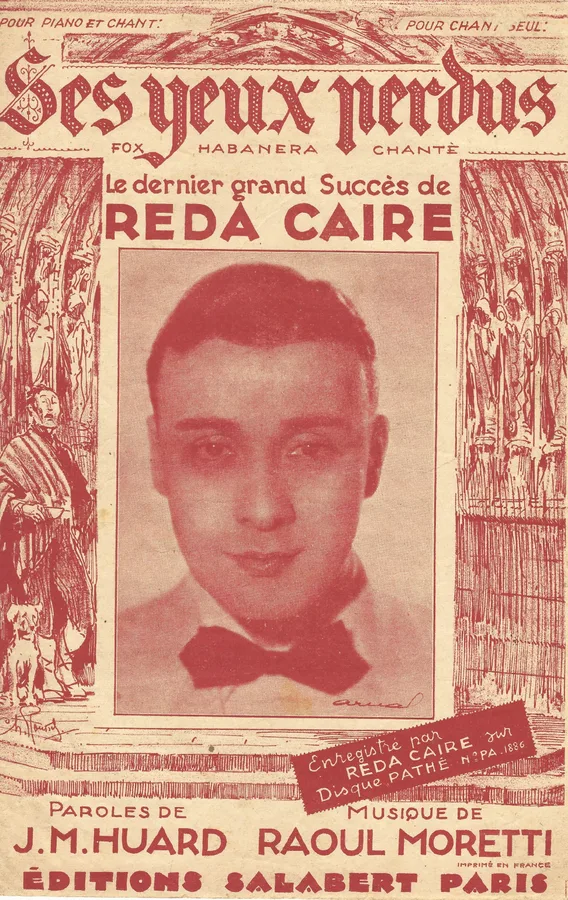 Cover for Reda Caire | Raoul Moretti | Ses yeux perdus | Vocals