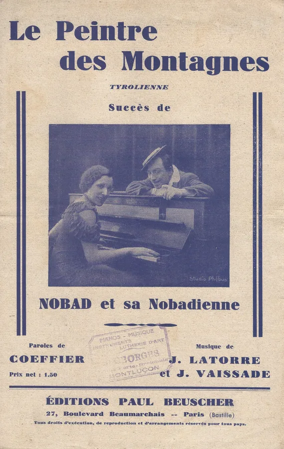 Cover for Jean Vaissade | Nobad | Le Peintre des Montagnes | Chanson