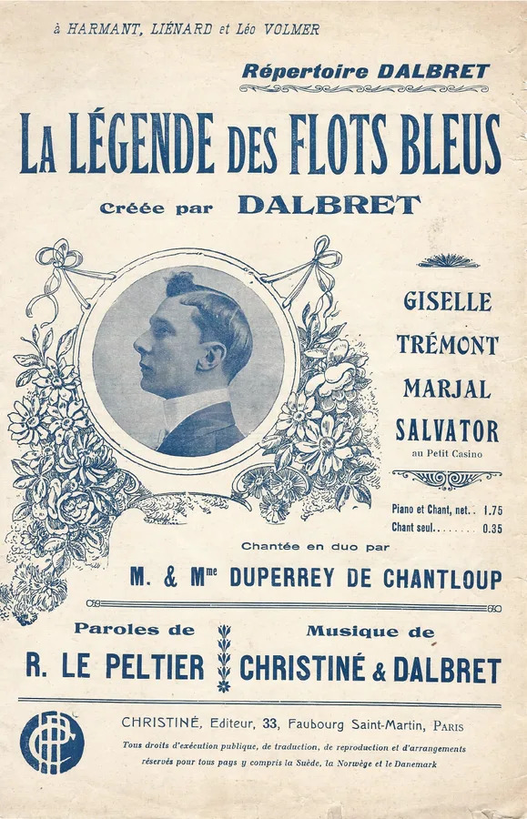 Cover for Dalbret | Henri Christiné | La Legende des Flots Bleus | Chanson
