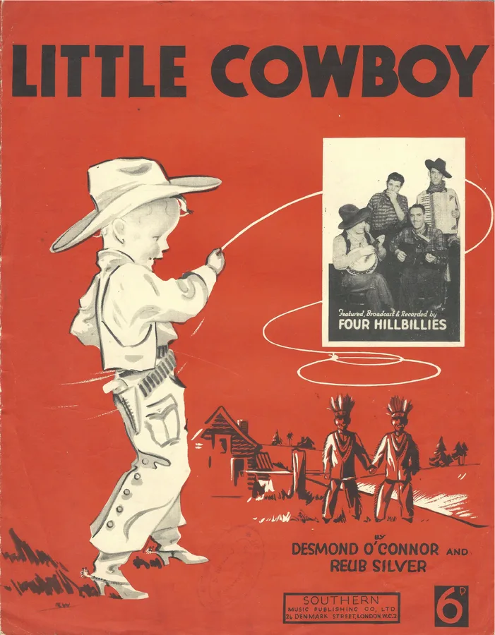 Cover for Four Hillbillies | Desmond O'Connor | Reub Silver | Little Cowboy