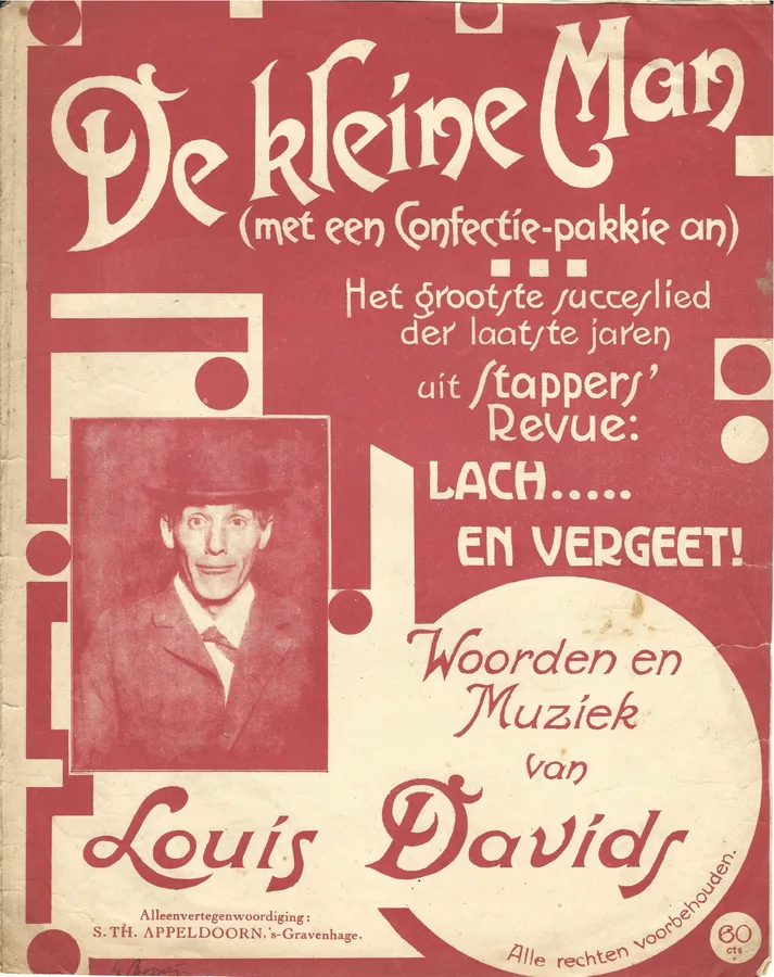 Cover for Louis Davids | De kleine Man | Piano | Vocals