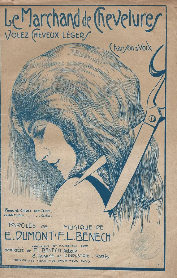 Cover for F.L. Benech | E. Dumont | Le Marchand de Chevelures | Chanson