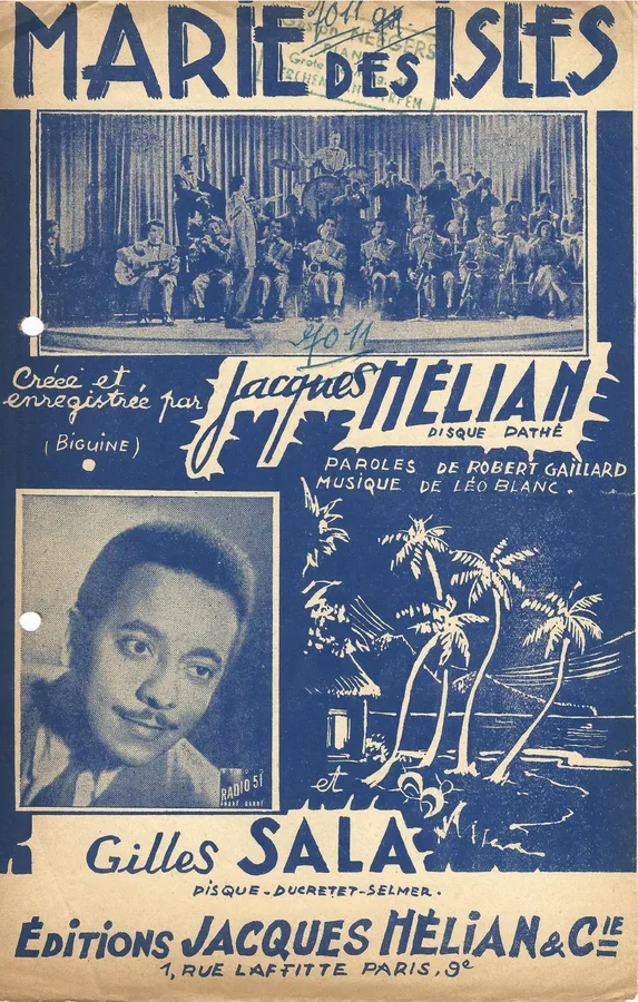 Cover for Jacques Helian | Leo Blanc | Gilles Sala | Marie des Isles | Accordeon | Vocals