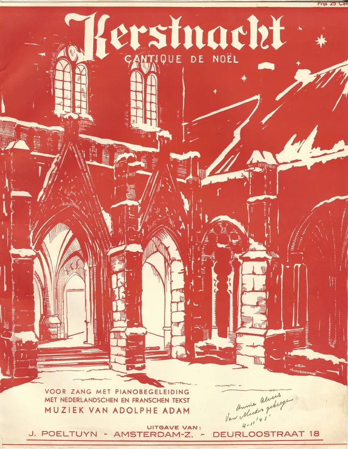Cover for Adolphe Adam | Kerstnacht | Cantique Noel | Piano | Vocals