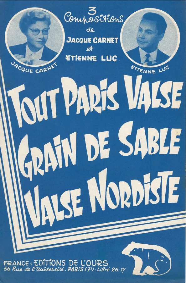 Cover for Jacque Carnet | Etienne Luc | Grain de Sable | Accordeon | Guitare
