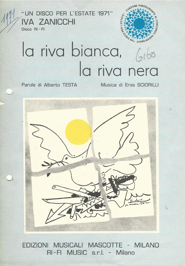 Cover for Eros Sciorilli | La riva bianca, la riva nera  | Vocals | Accordion