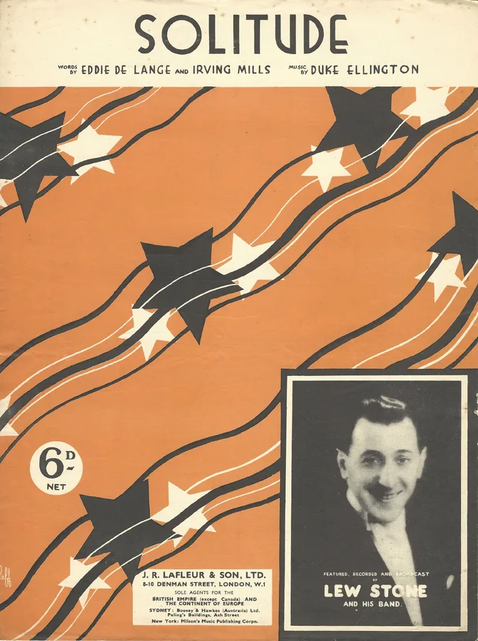 Cover for Duke Ellington | Lew Stone | Solitude | Piano | Vocals