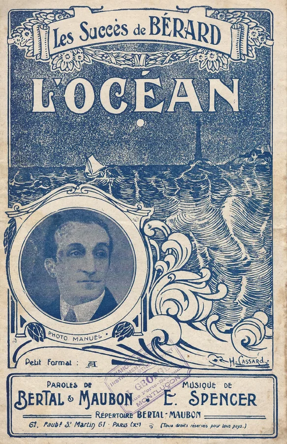 Cover for Berard | Emile Spencer | l'Ocean | Chanson