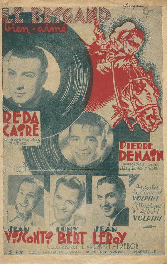Cover for Reda Caire | Albert Volpini | Le Brigand bien aime | Vocals