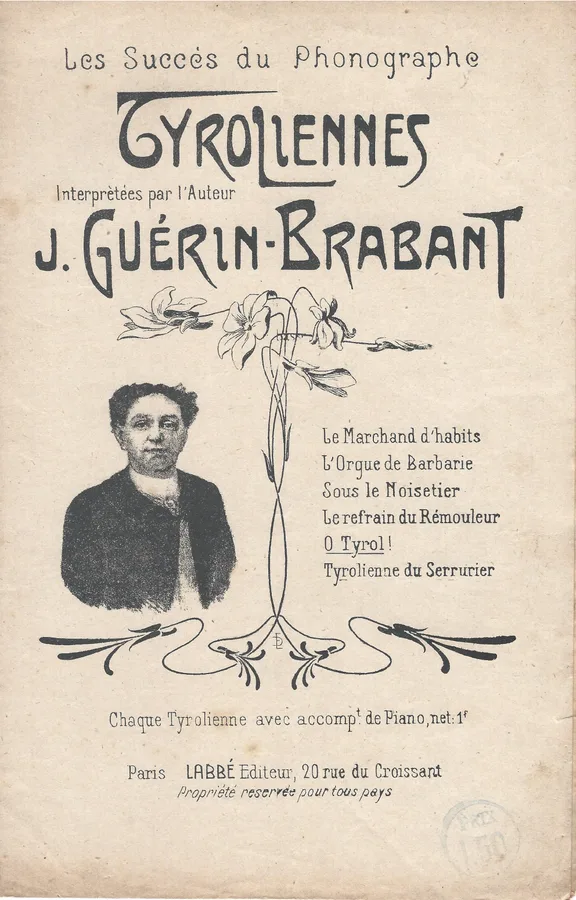 Cover for J. Guerin-Brabant | O Tyrol! | Chanson
