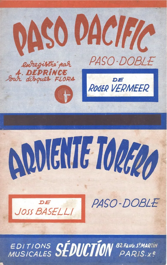 Cover for Joss Baselli | Ardiente Torero | Accordion