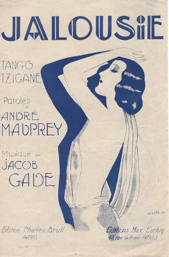 Cover for Jacob Gade | Andre Mauprey | Jalousie | Chanson