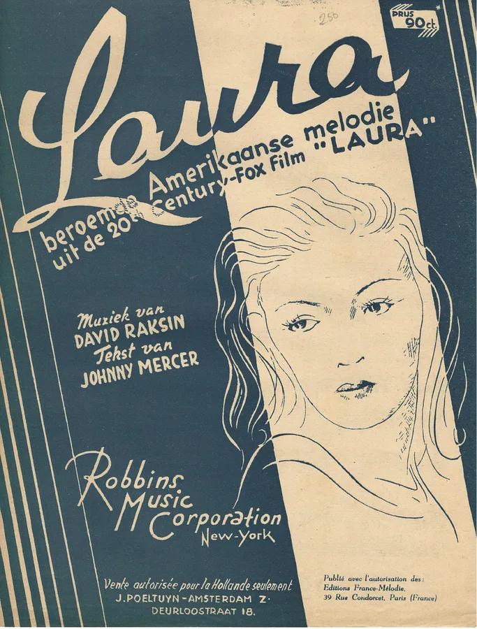 Cover for Johnny Mercer | David Raksin | Laura | Piano | Vocals