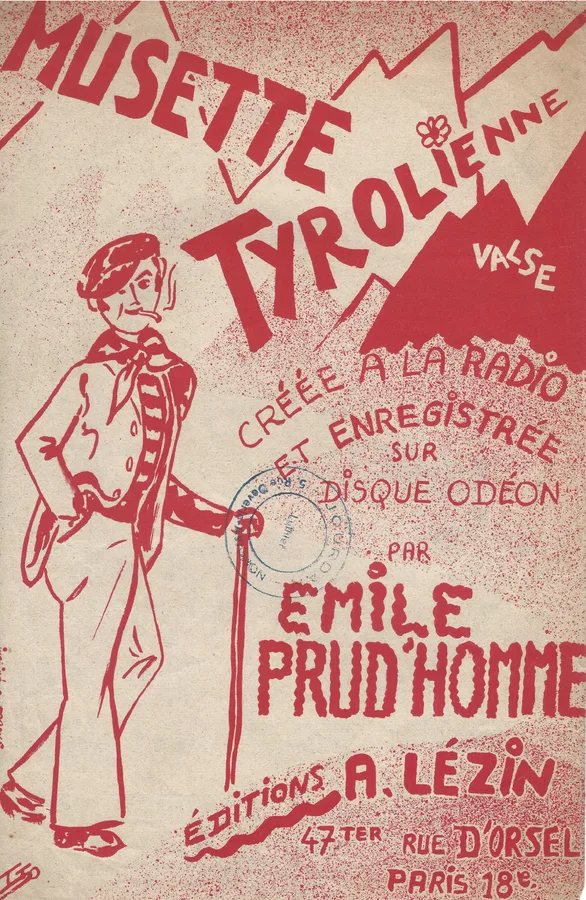 Cover for Emile Prud'homme | Musette Tyrolienne | Accordion