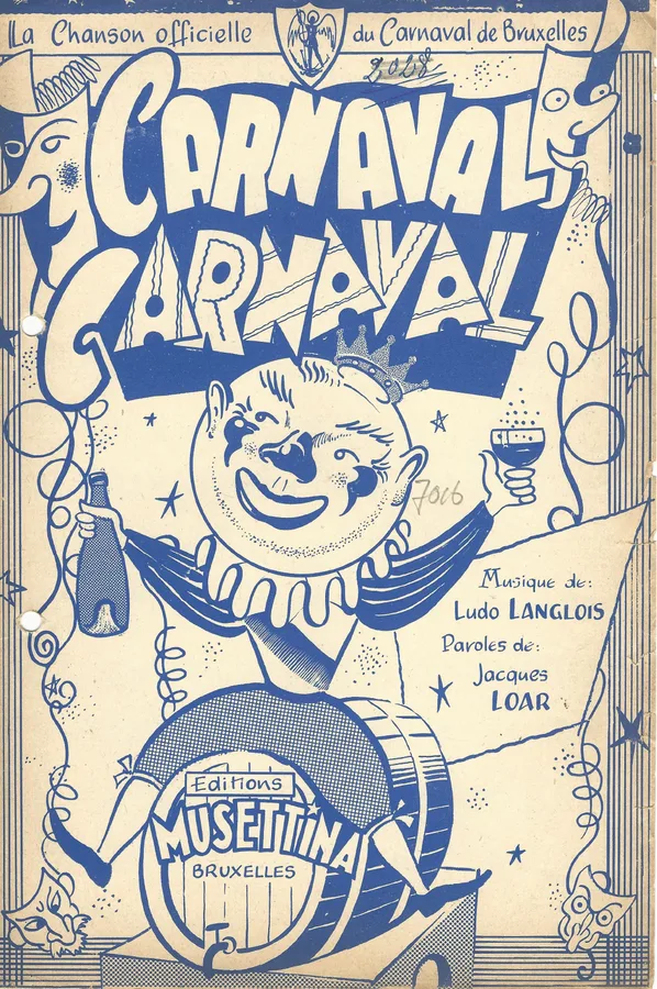 Cover for Ludo Langlois | Caranaval Carnaval | Piano | Accordion