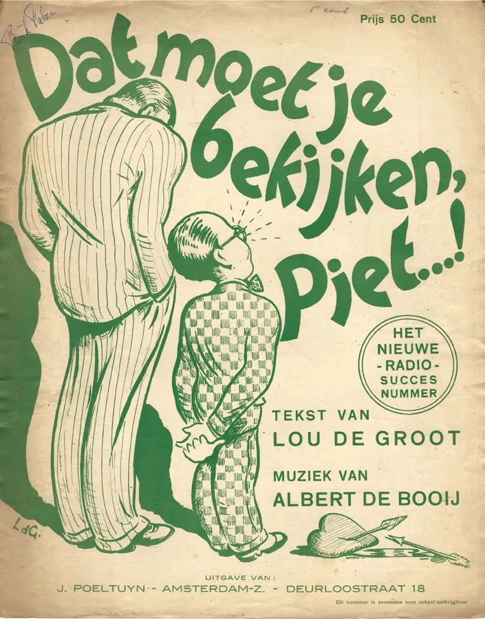 Cover for Albert de Booij | Dat moet je bekijken Piet | Piano | Vocals