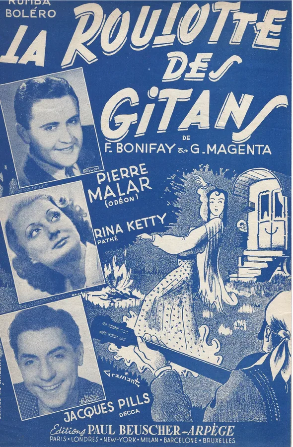 Cover for Rina Ketty | Guy Magenta | La Roulotte des Gitans | Chanson