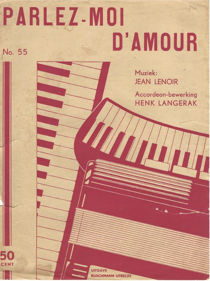 Cover for Jean Lenoir | Parlez Moi D'Amour | Accordion