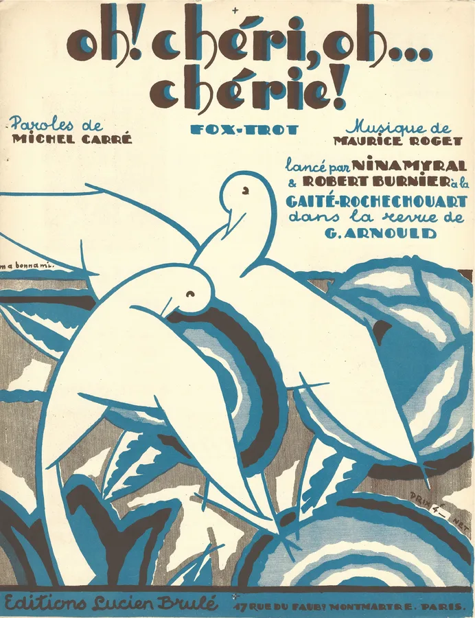 Cover for Maurice Roget | Nina Myral | Oh Cherie Oh Cherie | Piano | Vocals