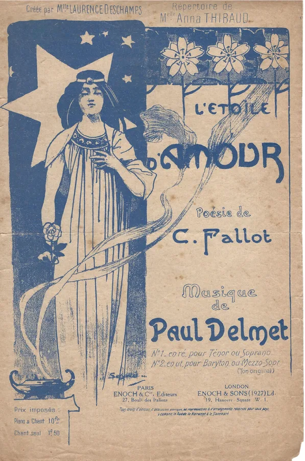 Cover for Paul Delmet | L'etoile d'Amour | Chanson