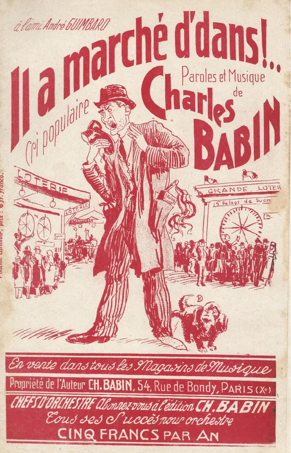 Cover for Charles Babin | Il a marche d'dans | Piano | Vocals