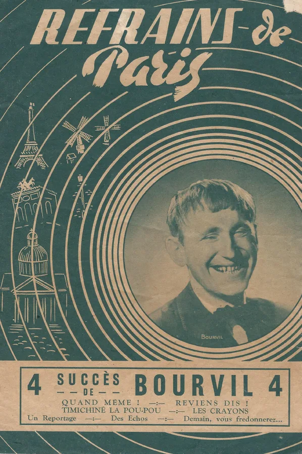 Cover for Bourvil | Etienne Lorin | Les Crayons | Chanson