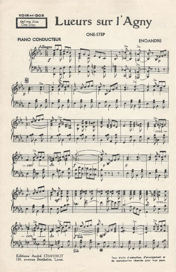 Cover for Enoandre | Lueurs sur L'Agny | Orchestra
