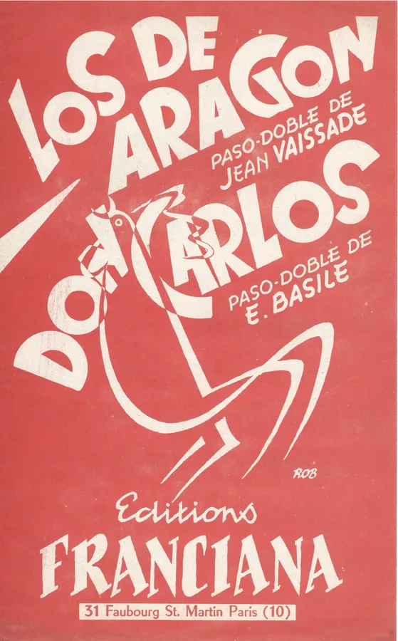Cover for E. Basile | Don Carlos | Orchestra