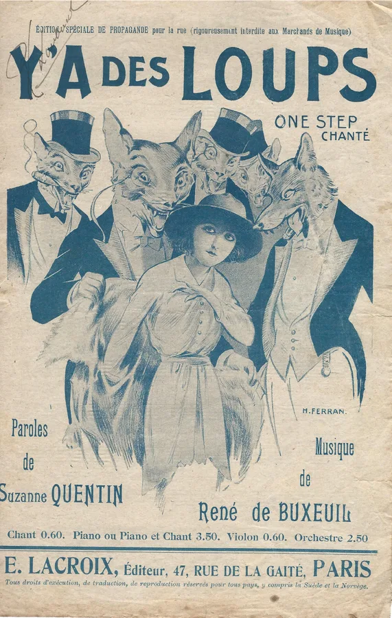 Cover for Rene de Buxeuil | Y'A des Loups | Chanson