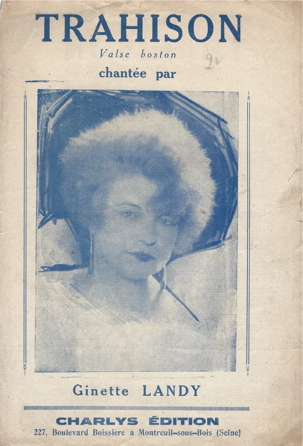 Cover for Ginette Landy | Charlys | Trahison | Chanson