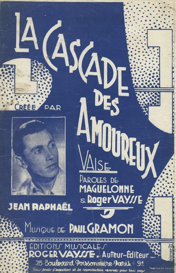 Cover for Jean Raphael | Paul Gramon | La Cascade des Amoureux | Vocals